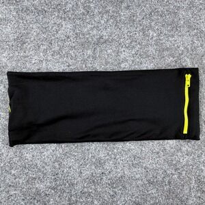 The Tube Running Belt Unisex M/L Black Neon Waist Band Fanny Pack Gym Pouch